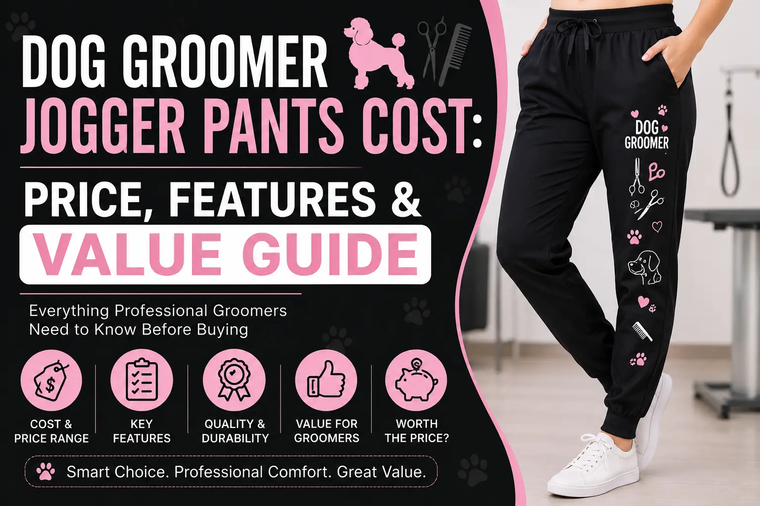 Dog Groomer Jogger Pants Cost: Price, Features & Value Guide