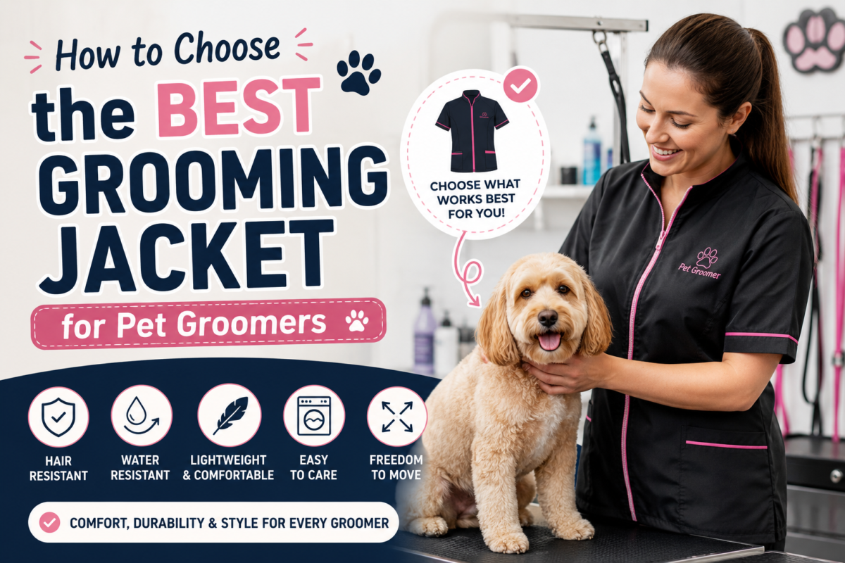 How to Choose the Best Grooming Jacket for Pet Groomers