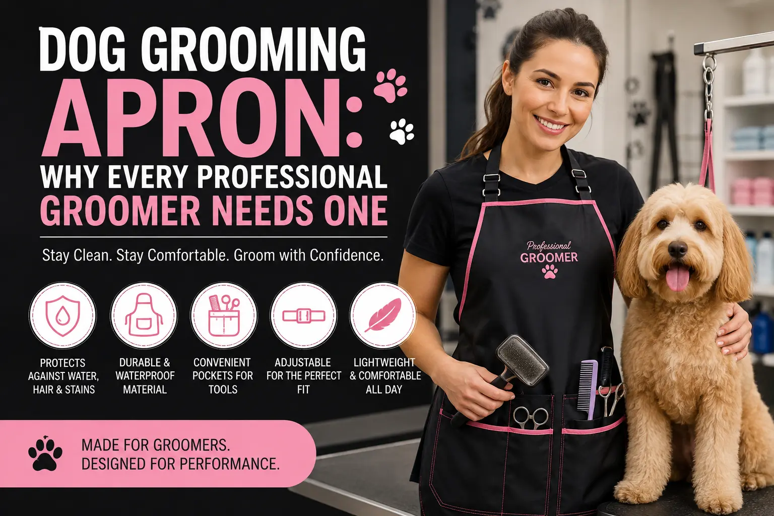 Dog Grooming Apron: Why Every Professional Groomer Needs One
