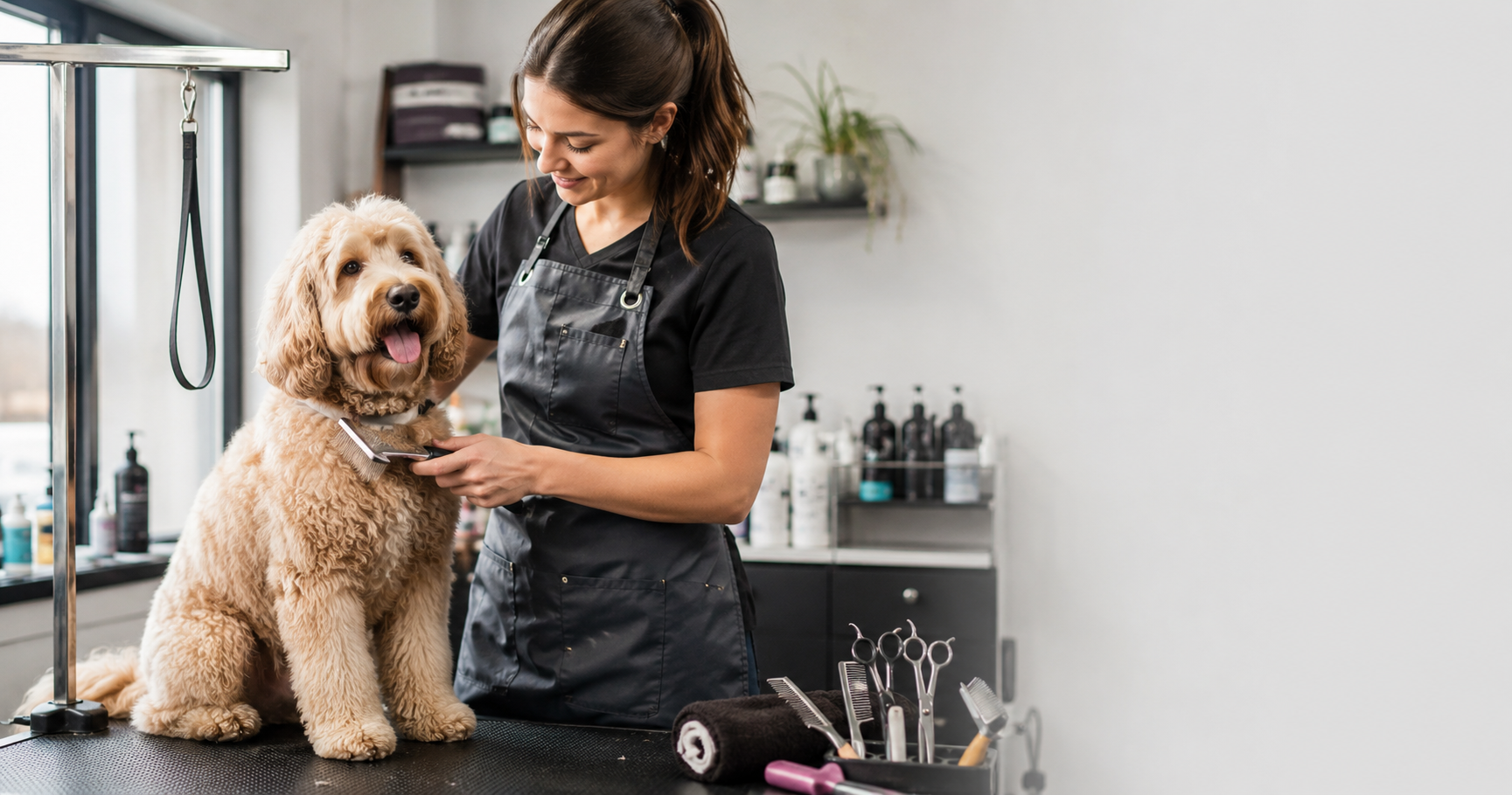 Dog Grooming Apron