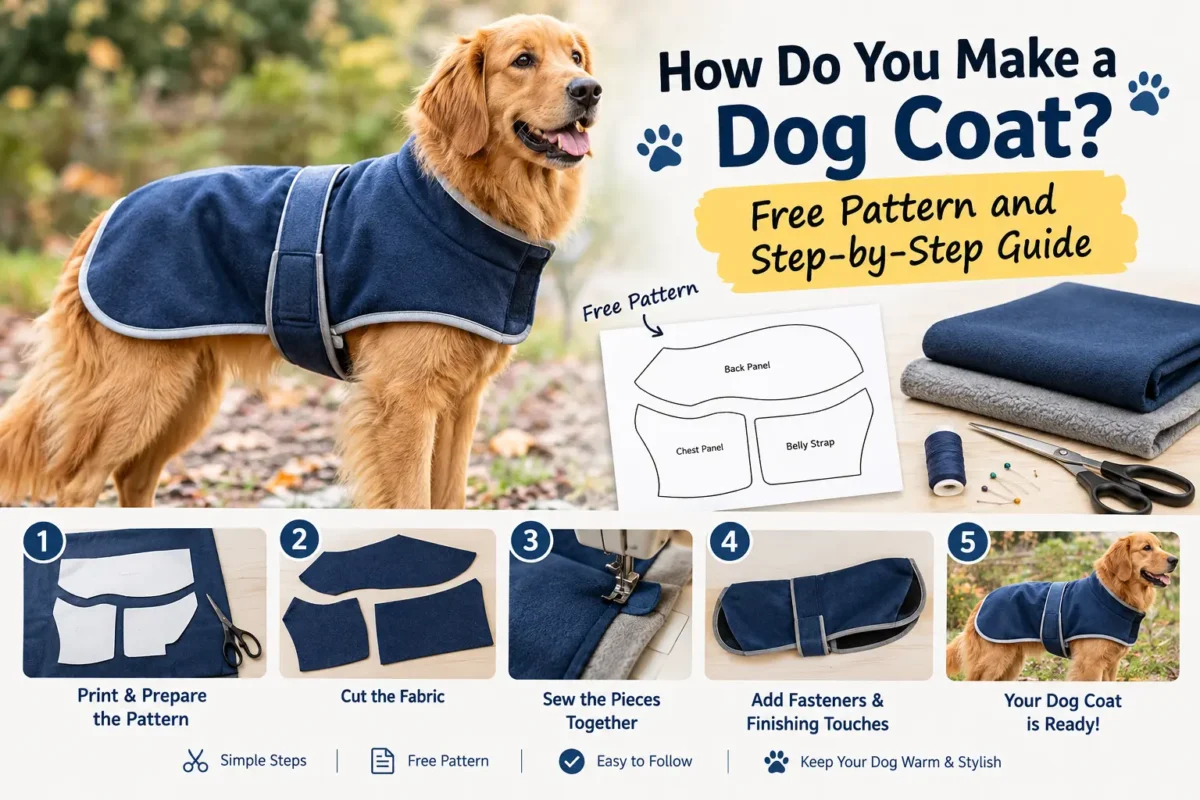 How Do You Make a Dog Coat? Free Pattern and Step-by-Step Guide