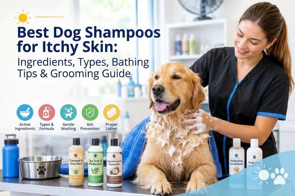 Best Dog Shampoos for Itchy Skin